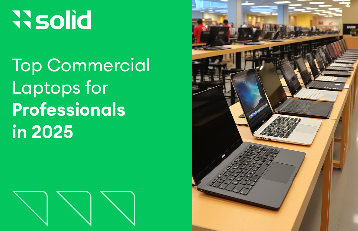 Top Commercial Laptops for Professionals in 2025