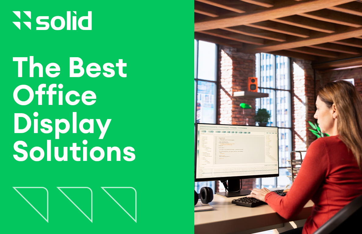 LCD Screens & Monitors: Finding the Best Office Display Solutions